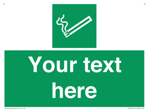 Custom E-Cigarettes/Vaping Permited Sign